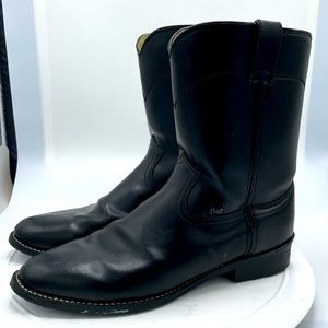 Justin Temple Black Men's Boot